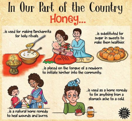 The Many Benefits Of Honey - Amar Chitra Katha