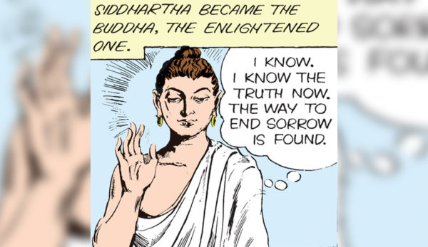 The enlightenment of Gautam Buddha - Amar Chitra Katha