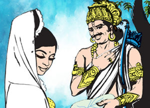 Shakuntala, Dushyanta and the Birth of Bharata - Amar Chitra Katha